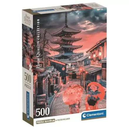 High Quality Evening in Kyoto puzzle 500db-os termékfotó