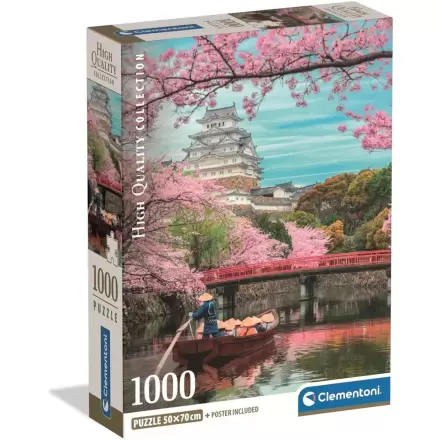 High Quality Himeji Castle in Spring puzzle 1000db-os termékfotó