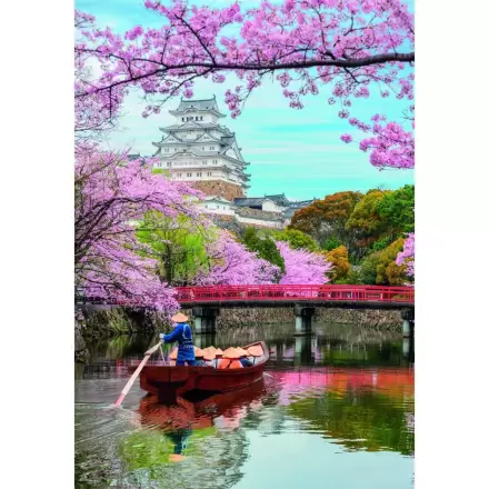 High Quality Himeji Castle in Spring puzzle 1000db-os termékfotója