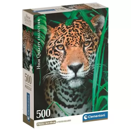 High Quality Jaguar in the Jungle puzzle 500db-os termékfotó