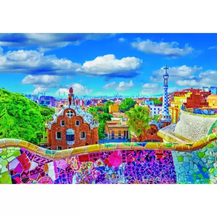 High Quality Park Guell Barcelona puzzle 1000db-os termékfotója