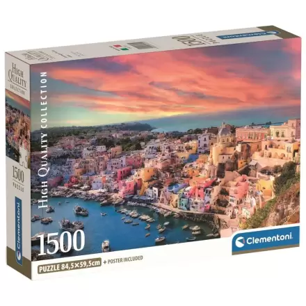 High Quality Picturesque Procida Island puzzle 1500db-os termékfotó