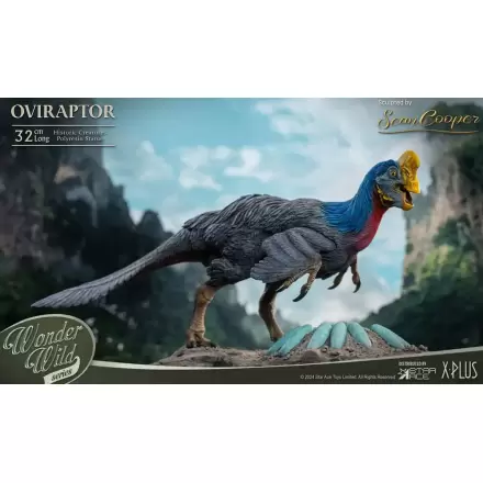 Historic Creatures The Wonder Wild Series Oviraptor szobor figura 32 cm termékfotója