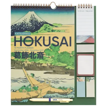 Hokusai fali tervező 2026/27 30 x 34 cm termékfotó