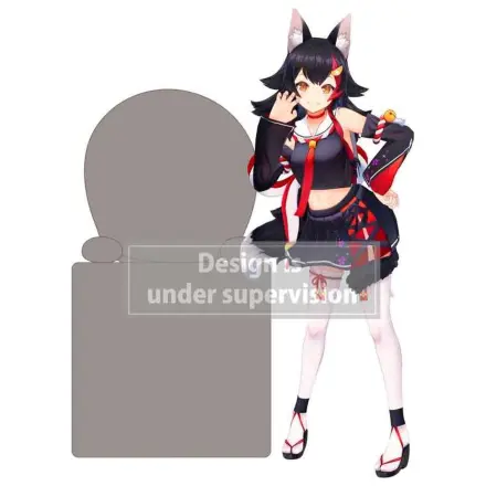 Hololive Production Hikkake Ookami Mio PVC szobor figura 10 cm   termékfotó