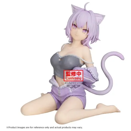 Hololive Relax Time Nekomata Okayu figura 13cm termékfotó