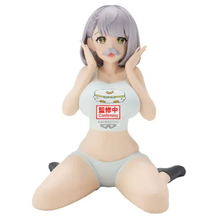 Hololive Shirogane Noel Relax Time figura 12cm termékfotó