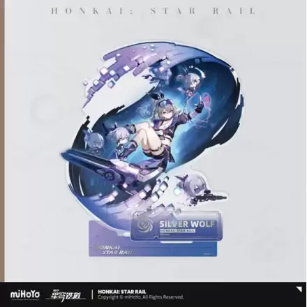 Honkai: Star Rail Acryl figura: Silver Wolf 17 cm termékfotója