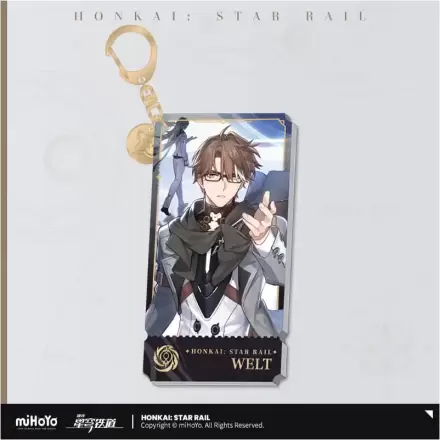 Honkai: Star Rail Charakter Acryl Schlüsselanhänger Welt 9 cm termékfotója