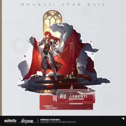 Honkai: Star Rail Path of the Erudition Series akril figura Argenti 22 cm termékfotó