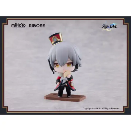 Honkai: Star Rail Welcome to Train Tea Party Chibi Figur Trailblazer (Male) szobor figura 8 cm termékfotó