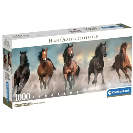 Horses panorama puzzle 1000db-os termékfotó