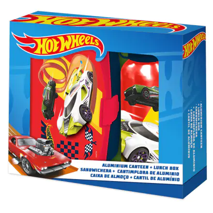 Hot Wheels uzsonna doboz és alumínium kulacs szett 500ml termékfotó