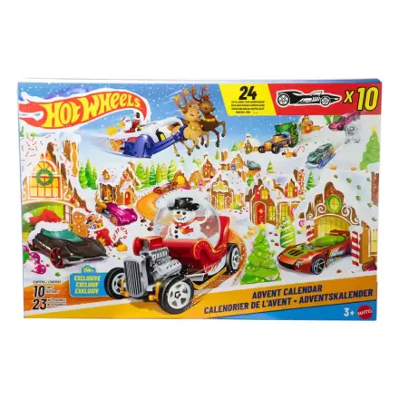 Hot Wheels adventi kalendárium 2025 termékfotó