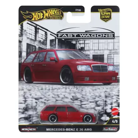 Hot Wheels Car Culture Diecast 1/64 Mercedes-Benz E 36 AMG modellautó termékfotó
