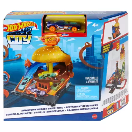 Hot Wheels Downtown Burger Drive-Thru termékfotó
