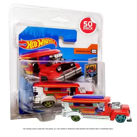Hot Wheels European Series Short Card 50 db-os védőtok csomag termékfotó