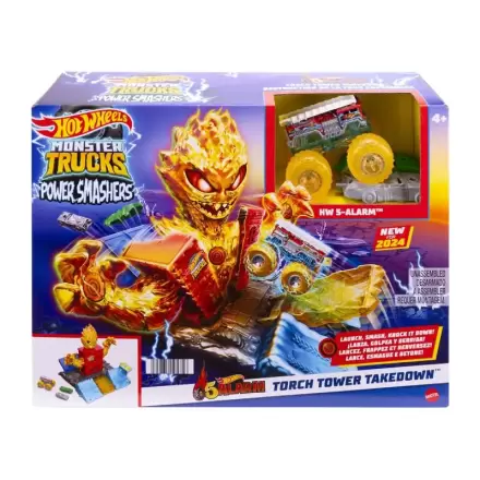 Hot Wheels Monster Trucks Torch Tower Takedown termékfotó