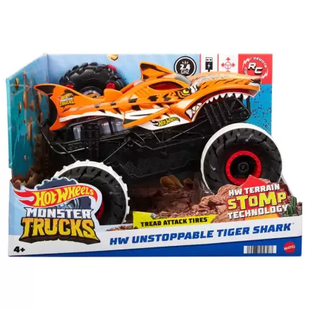 Hot Wheels Monster Trucks Unstoppable Tiger Shark termékfotója