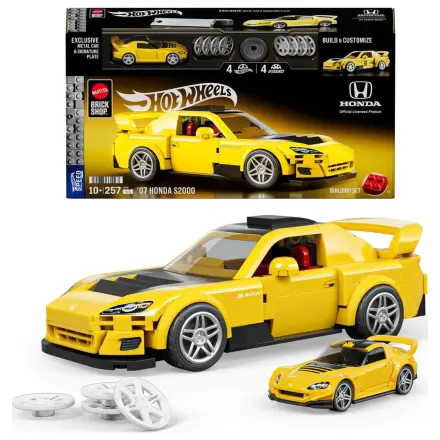Hot Wheels Speed Series Mattel Brick Shop 1/32 '07 Honda S2000 építőkészlet  termékfotó