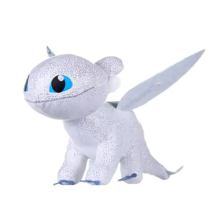 How to Train Your Dragon 3 plüss figura Light Fury Glow In The Dark 32 cm termékfotó