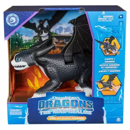 How to Train Your Dragon The Nine Realms Fire and Flight Thunder interaktív figura termékfotó