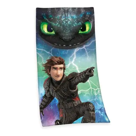 How To Train Your Dragon Velour Hicks törölköző 75 x 150 cm termékfotó