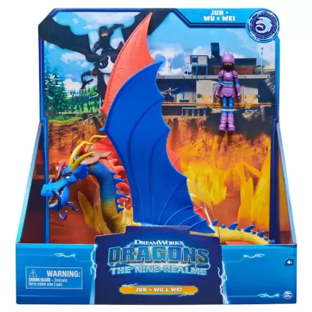 How to Train Your Dragon Wu and Wei The Nine Realms 2db-os figura csomag termékfotó