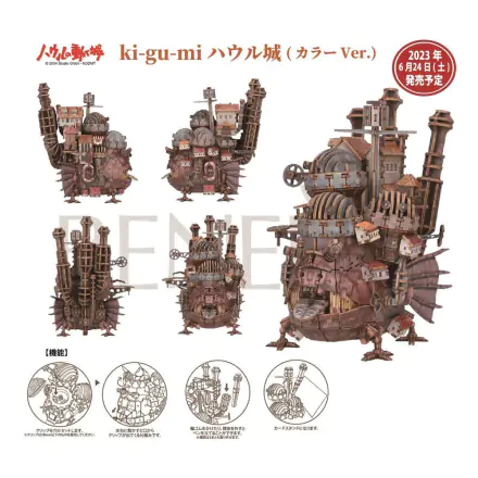 Howl's Moving Castle Hauru's castle fa model termékfotó