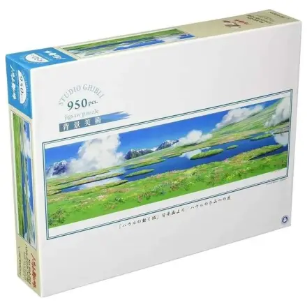 Howl's Moving Castle Howl's Secret Garden Panorama puzzle 950 db-os termékfotó