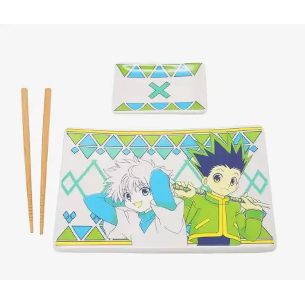 Hunter x Hunter Gon & Killua kerámia Sushi csomag és evőpálcika termékfotója