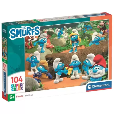 Hupikék törpikék puzzle 104db-os termékfotó