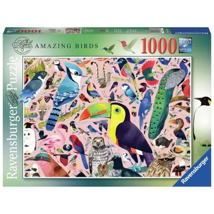 Incredible birds puzzle 1000db-os termékfotó