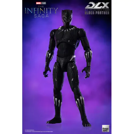 Infinity Saga DLX 1/12 Black Panther akciófigura 17 cm termékfotója