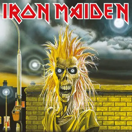 Iron Maiden First Album bekeretezett vászonnyomat 40 x 40 cm termékfotó
