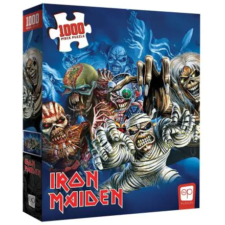 Iron Maiden The Faces of Eddie puzzle (1000 darab) termékfotó