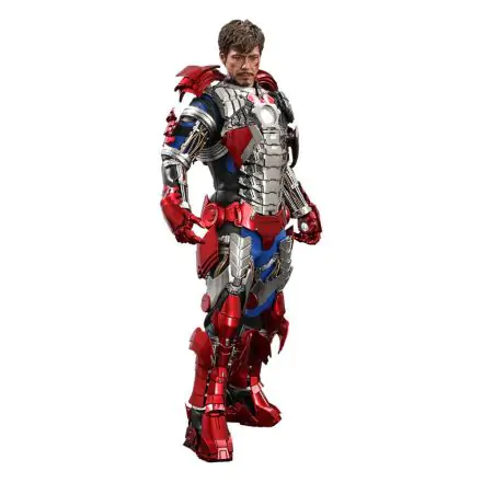 Iron Man 2 Movie Masterpiece 1/6 Tony Stark (Mark V Suit Up Version) akciófigura 31 cm termékfotó