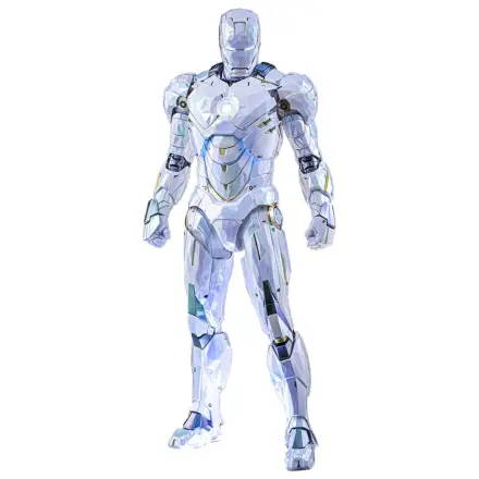 Iron Man 2 Movie Masterpiece Diecast 1/6 Iron Man Mark IV (Sub-Zero Fractal Armor) Hot Toys Exkluzív akciófigura 33 cm termékfotó