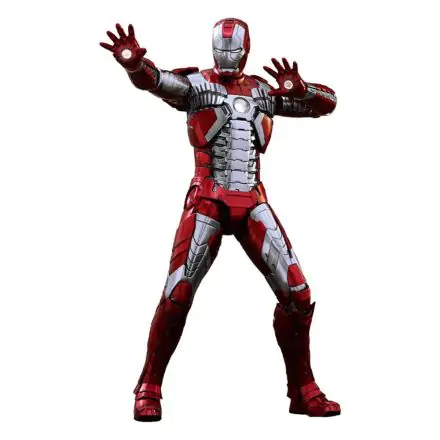 Iron Man 2 Movie Masterpiece Series Diecast 1/6 Iron Man Mark V akciófigura 32 cm termékfotó