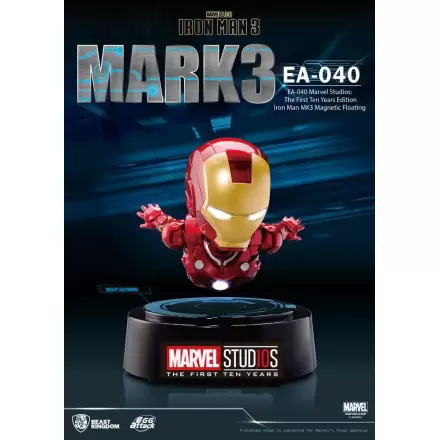 Iron Man 3 Egg Attack Floating Model Iron Man Mark III The First Ten Years Edition figura 16 cm termékfotója