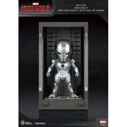 Iron Man 3 Mini Egg Attack Hall of Armor Iron Man Mark II akciófigura 8 cm termékfotó