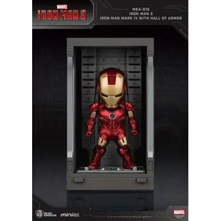 Iron Man 3 Mini Egg Attack Hall of Armor Iron Man Mark IV akciófigura 8 cm termékfotó