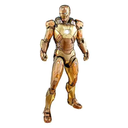 Iron Man 3 Movie Masterpiece 1/6 Iron Man Mark XXI Midas Hot Toys Exkluzív akciófigura 32 cm termékfotó