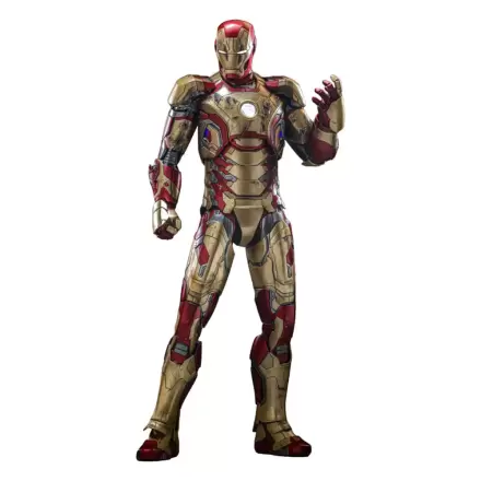 Iron Man 3 Movie Masterpiece Diecast 1/6 Iron Man Mark XLII (2.0) akciófigura 32 cm termékfotója