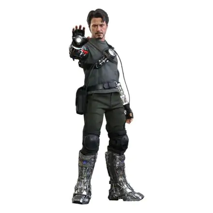 Iron Man Movie Masterpiece 1/6 Tony Stark (Mech Test Version) akciófigura 30 cm termékfotó