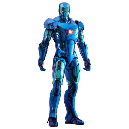Iron Man Movie Masterpiece Diecast 1/6 Iron Man Mark III (Stealth Mode Ver.) 2.0 Hot Toys Exkluzív akciófigura 33 cm termékfotó