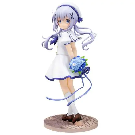 Is the Order a Rabbit 1/7 Chino (Summer Uniform) PVC szobor figura 21 cm termékfotója