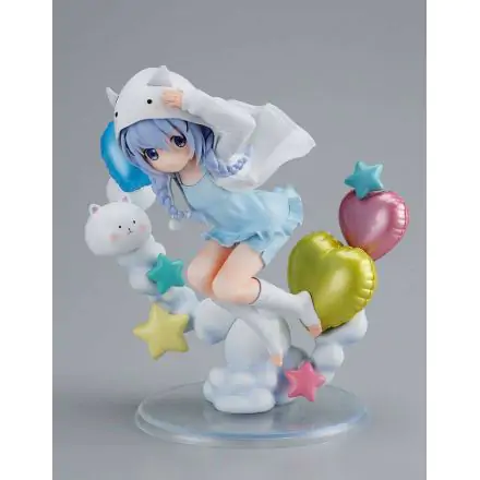 Is the Order a Rabbit BLOOM 1/6 Chino Tippy Hoodie Ver. PVC szobor figura 21 cm termékfotó