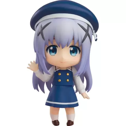 Is the Order a Rabbit Nendoroid akciófigura Chino: Winter Uniform Ver. 10 cm termékfotója