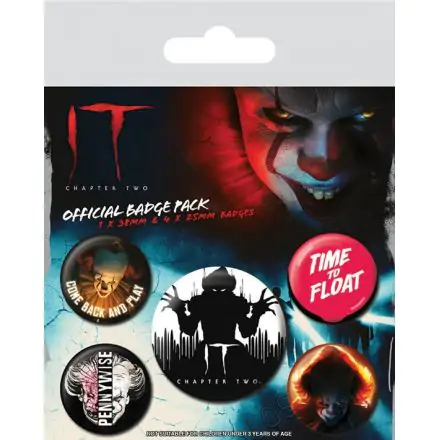 It Chapter Two Clown kitűző csomag (5 darab) termékfotó